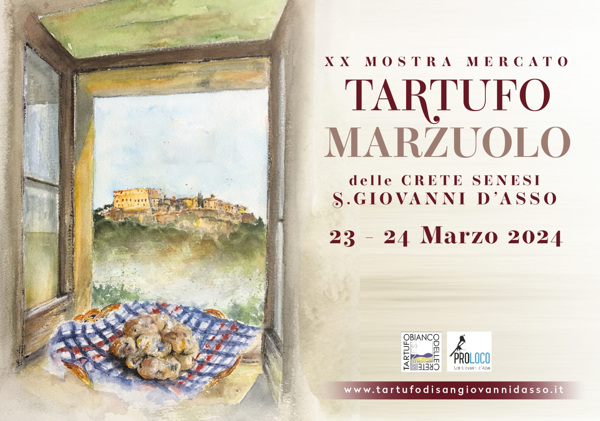 XX Mostra Mercato del Tartufo Marzuolo delle Crete Senesi