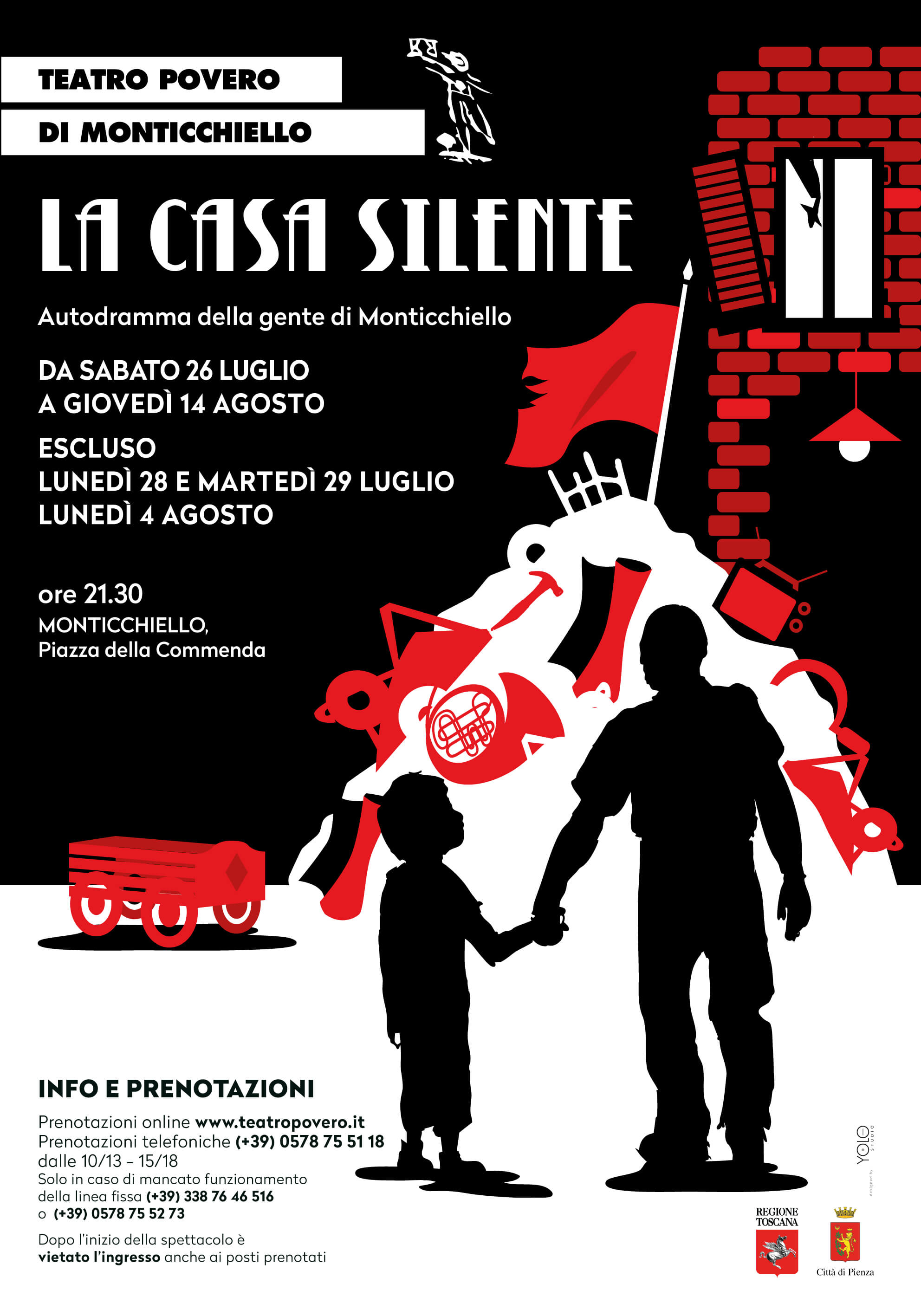 “LA CASA SILENTE”, l’autodramma 2025 – Teatro Povero di Monticchiello