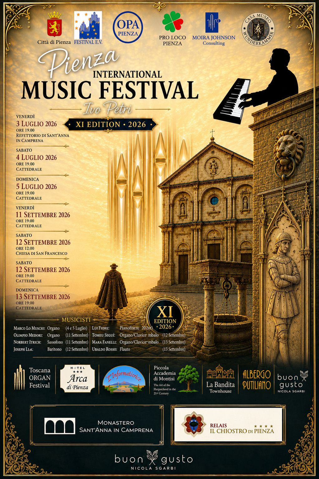 Pienza International Music Festival Ivo Petri