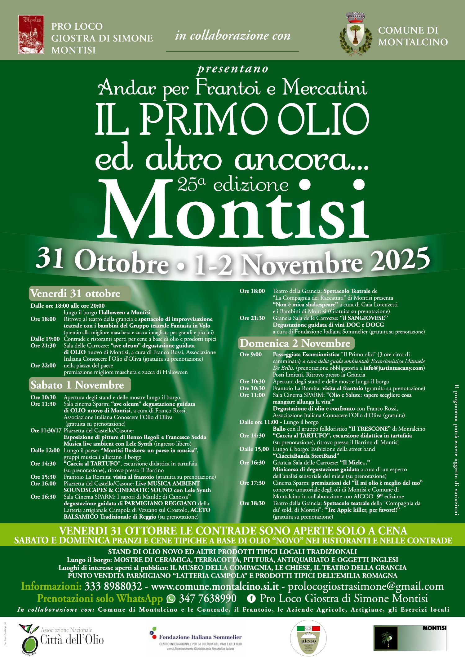 Il primo Olio e altro ancora….